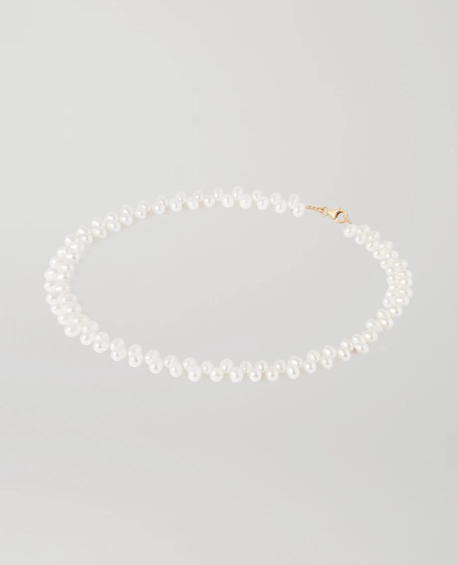 Natural pearl necklace "Fashion"