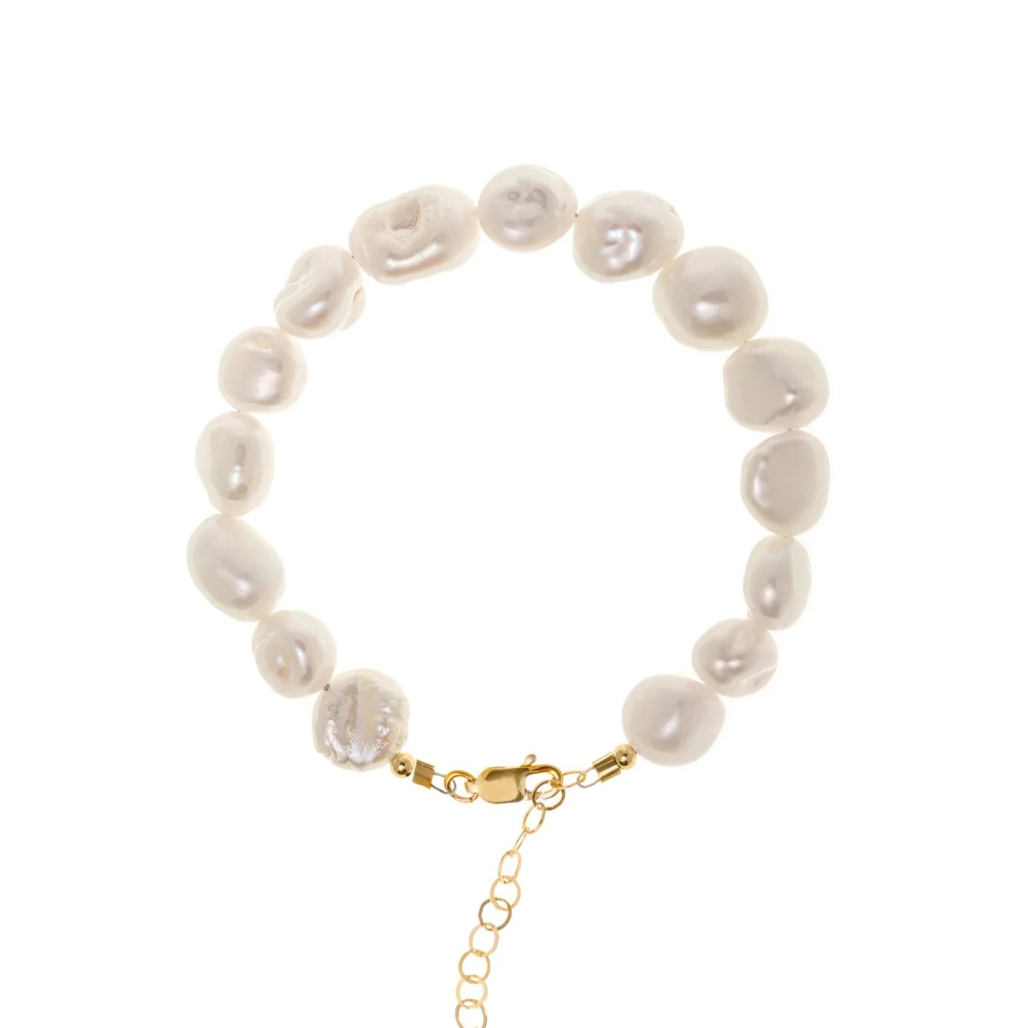 Natural pearl bracelet