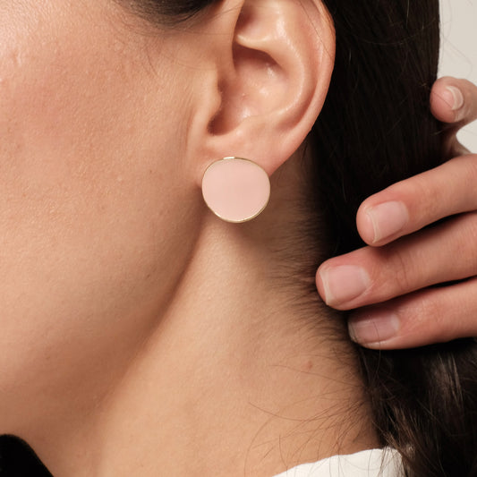 Auskarai "Fashion pink"