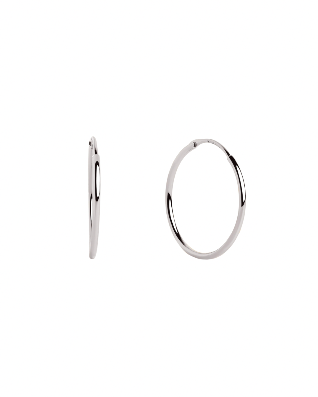 Hõbekõrvarõngad Hoops "25mm"