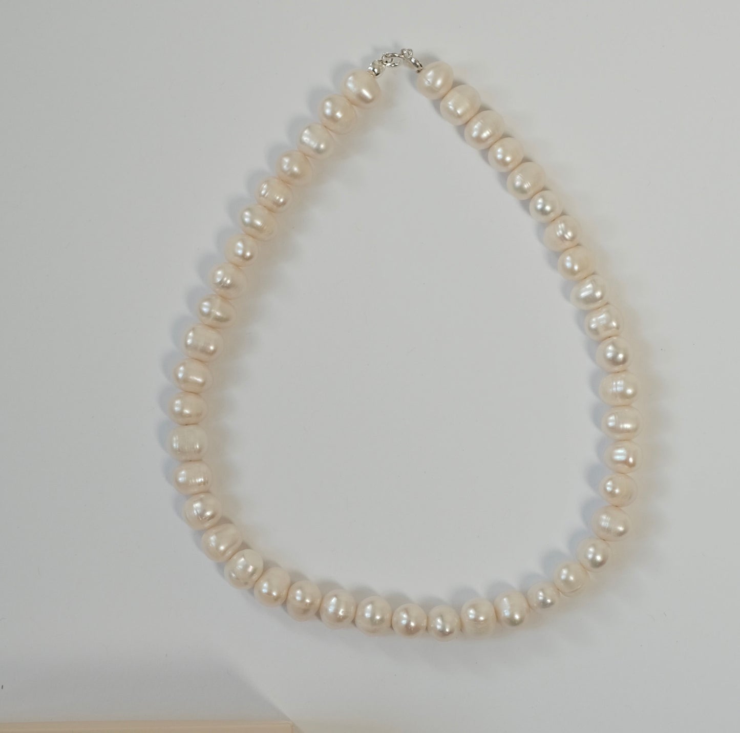 Natūralių perlų vėrinys "Big classic"