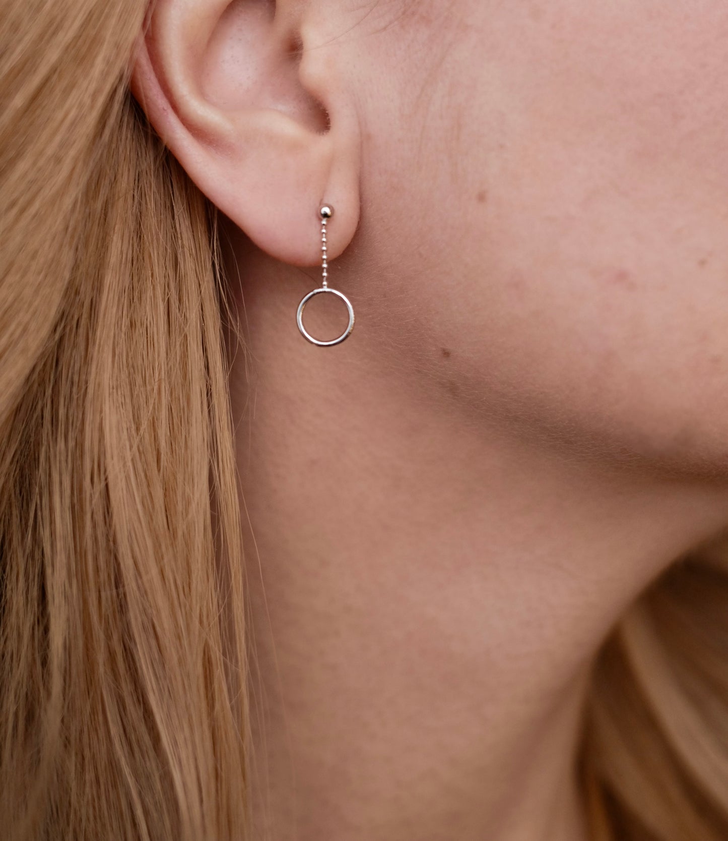 Sidabriniai auskarai "Enel silver"