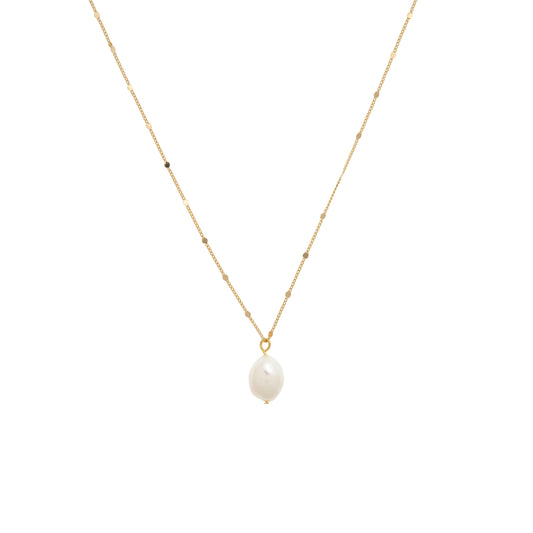 Grandinėlė su natūraliu perlu, 70cm