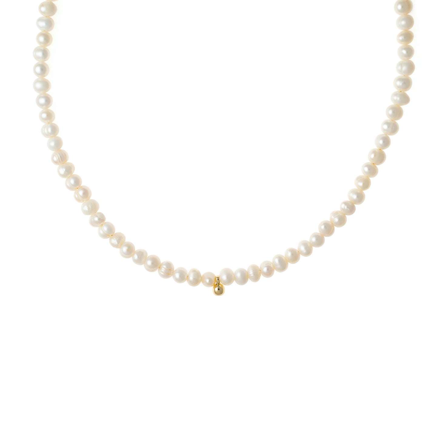 Natūralių perlų vėrinys "Bubble"