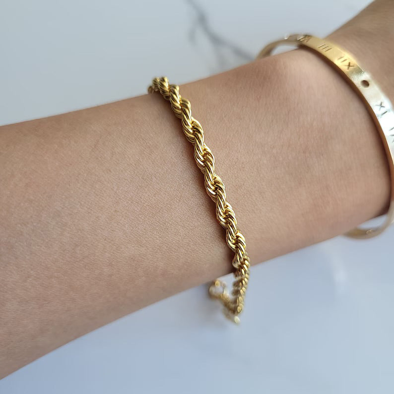 Rokassprādze / Potītes rota "Twist 6mm"