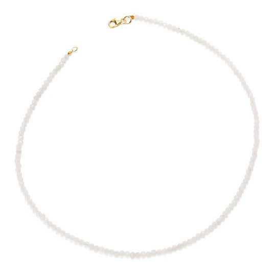 Mēnessakmens kaklarota, 3mm