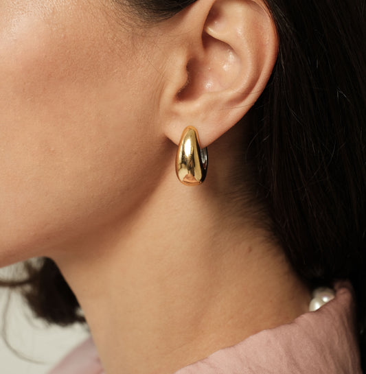 Kõrvarõngad "Gold/silver drops"