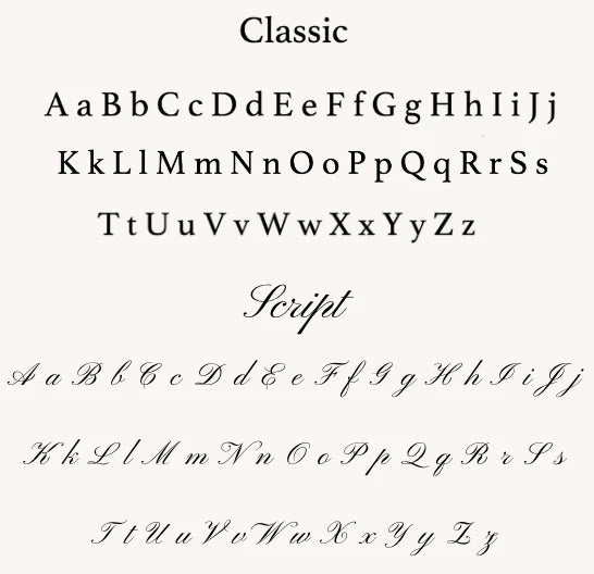 Perlų vėrinys su išgraviruotu pakabuku