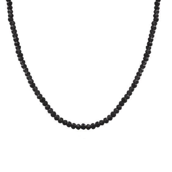 Black agate necklace