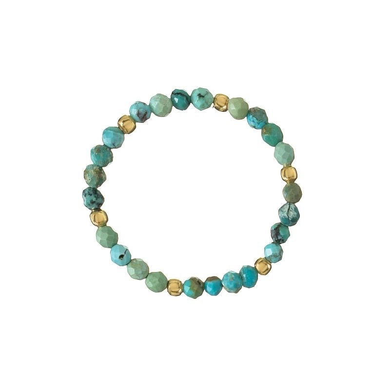 Türkiis sõrmus + hõbedane detail