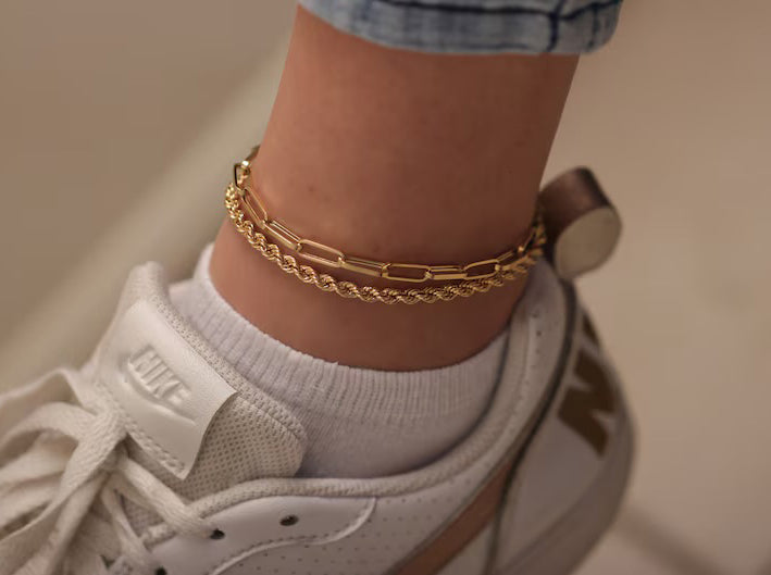 Apyrankė / Kojos papuošalas "Twist 4mm"