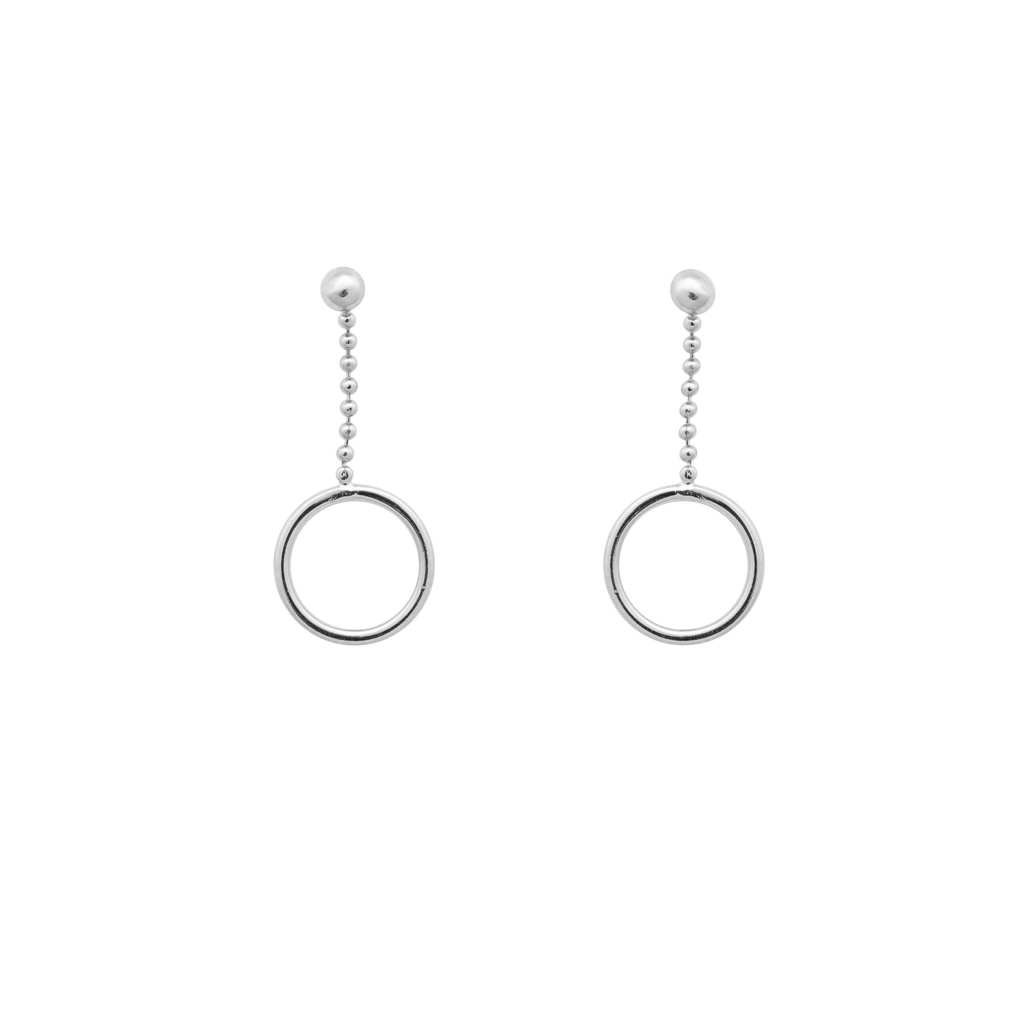 Sidabriniai auskarai "Enel silver"