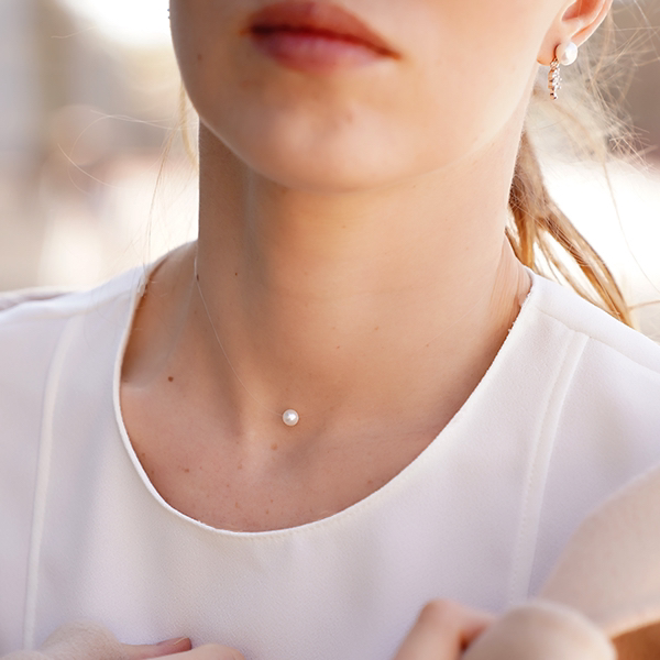 Vėrinys su natūraliu perlu