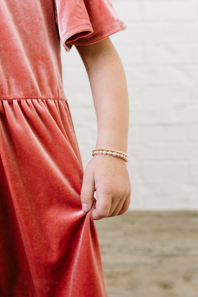 Pärlitest käevõru lapsele, 4mm