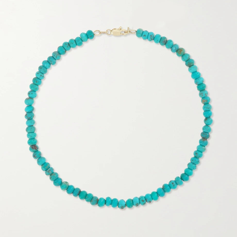 Magnesite anklet, 4mm