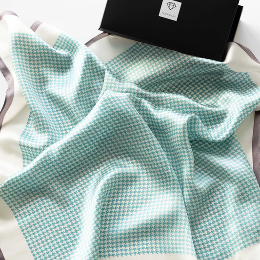 100% šilkinė skarelė "Sage"