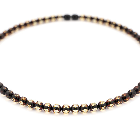 Natūralaus gintaro vėrinys "Nonna"