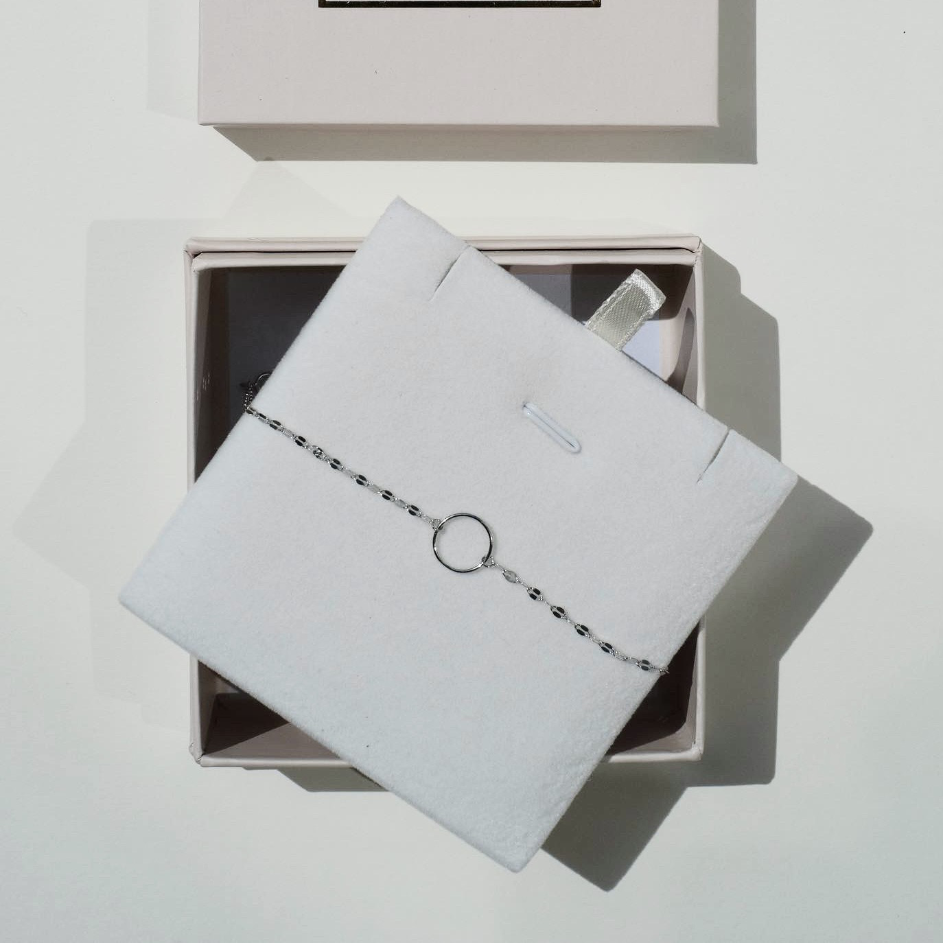 Silver bracelet "Eternity"