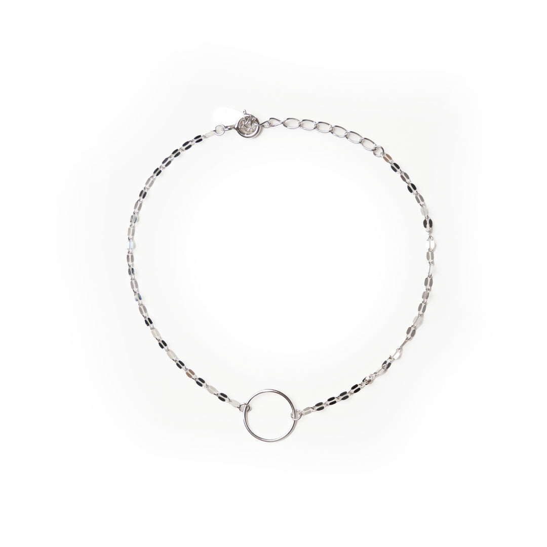 Silver bracelet "Eternity"