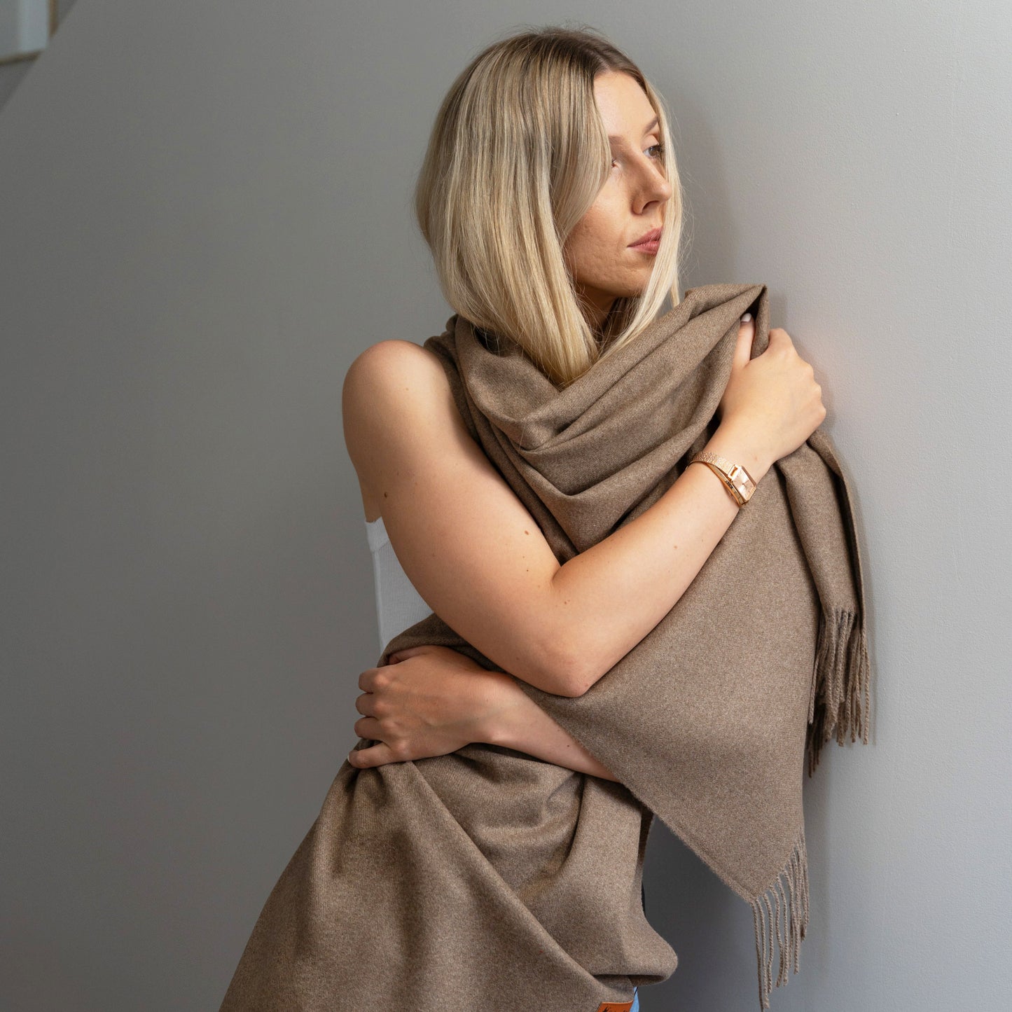 Kašmyro šalikas #Ruda