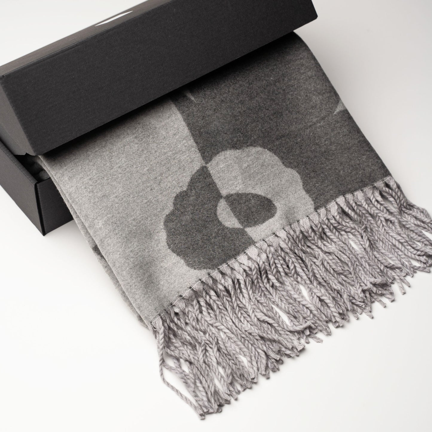 Kašmiir sall #Grey/Blue