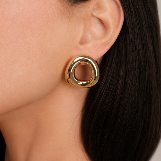 Earrings "Round"