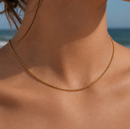 Kullatud kaelakee "Summer chain"