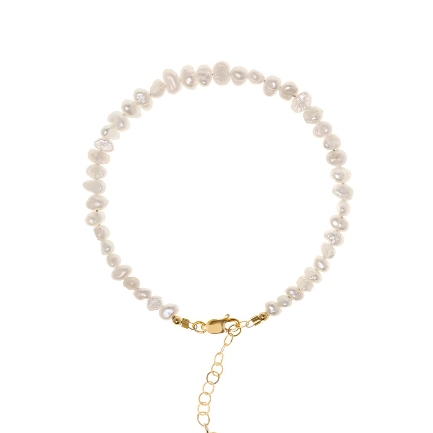 Pearl anklet "Irregular"