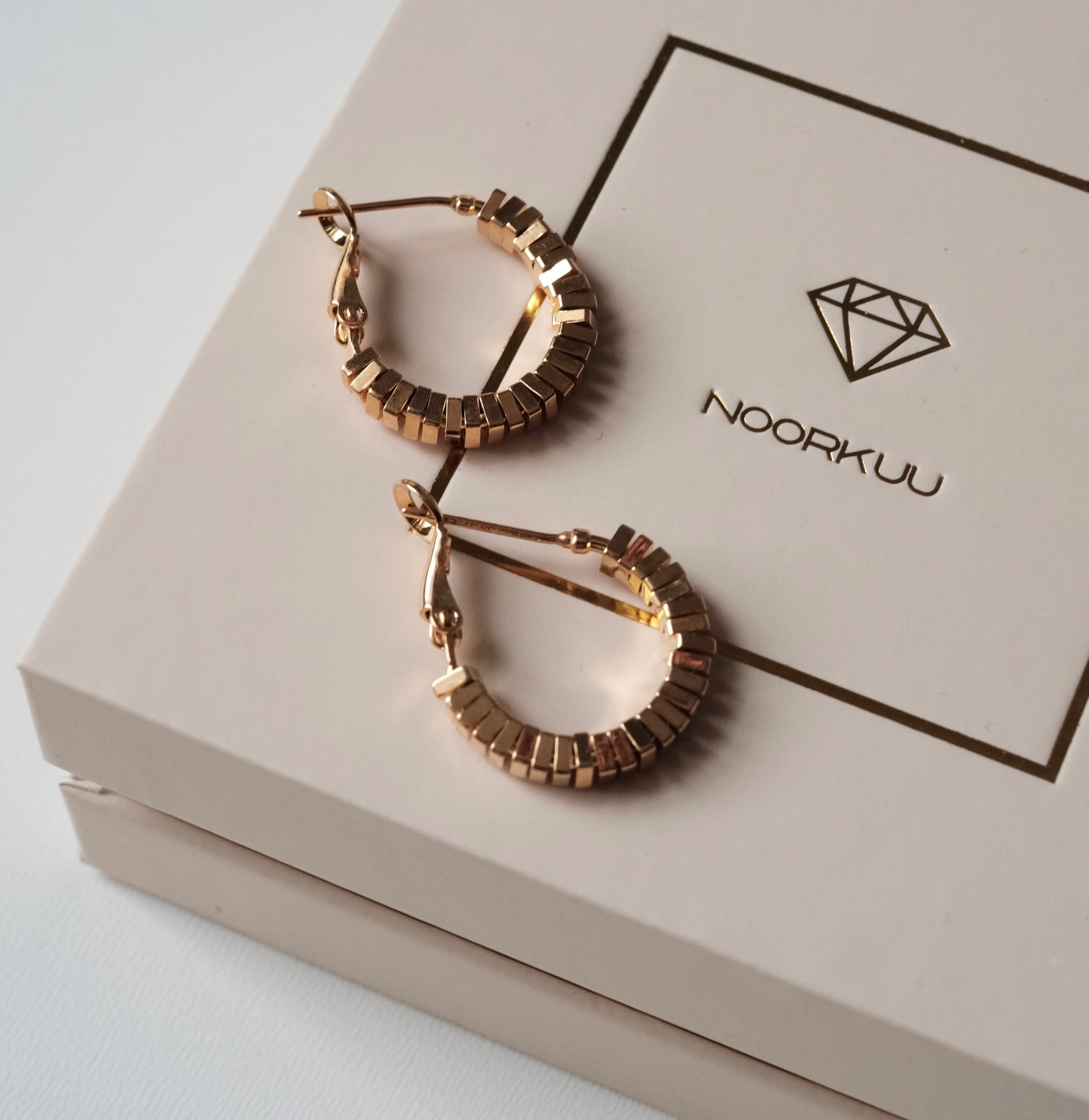 Earrings "Golden Hoop 1"
