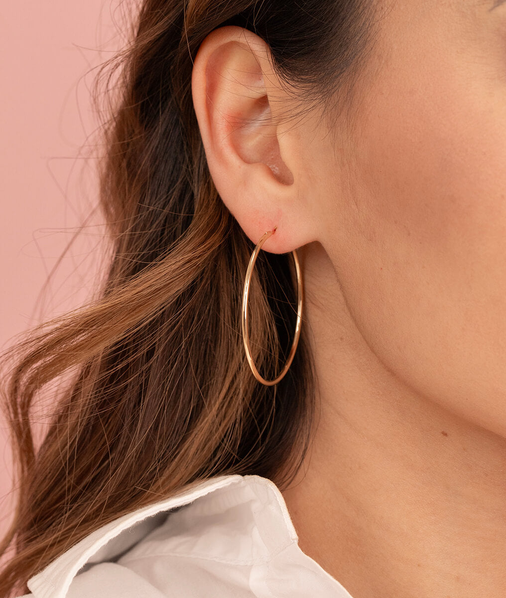 Kõrvarõngad "4cm hoops"