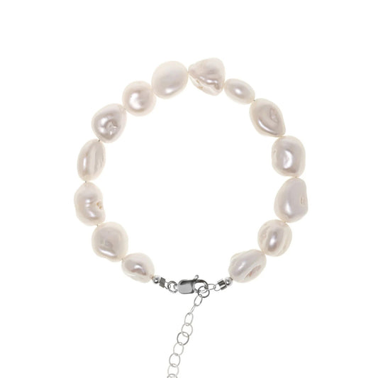 Natural pearl bracelet