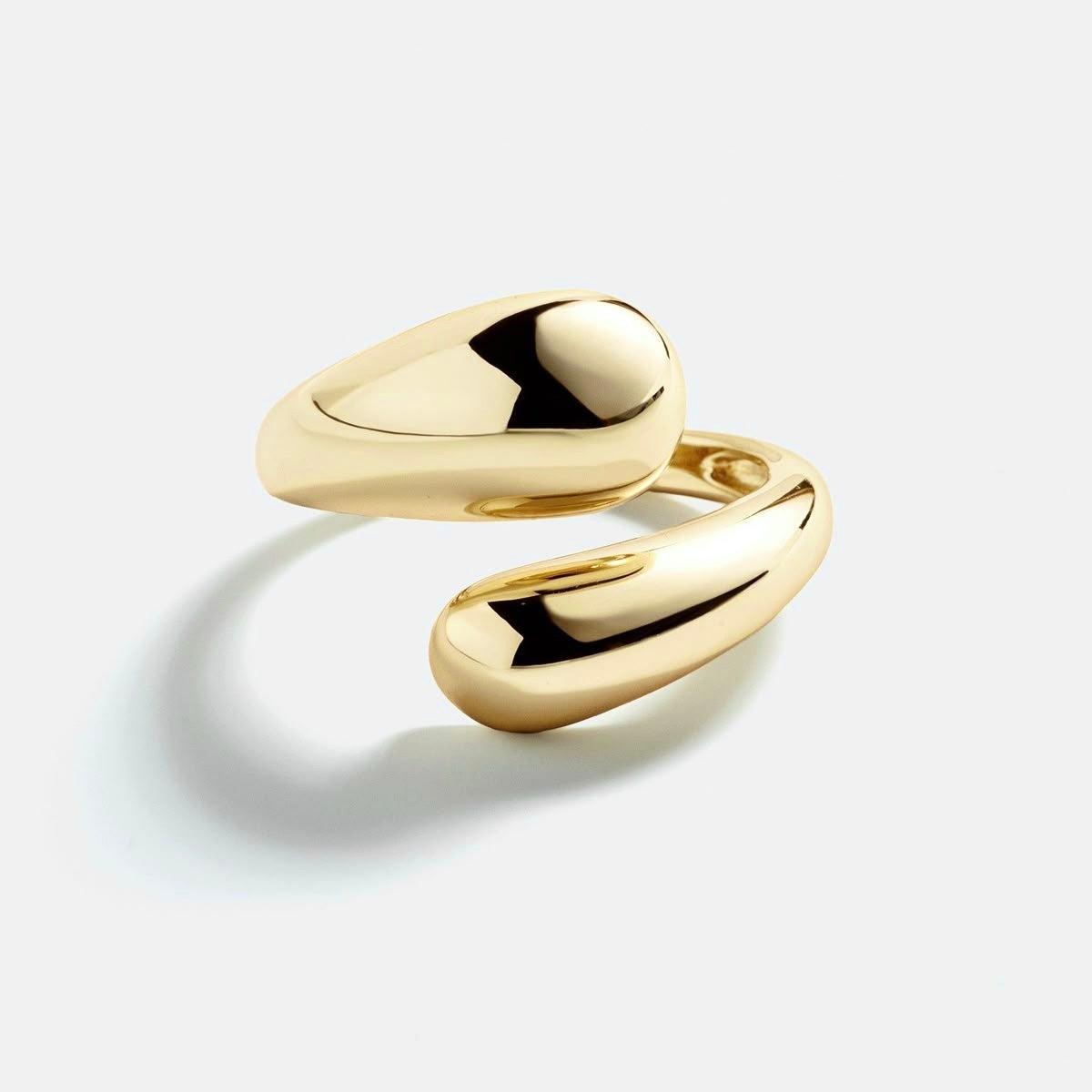 Gold plated ring