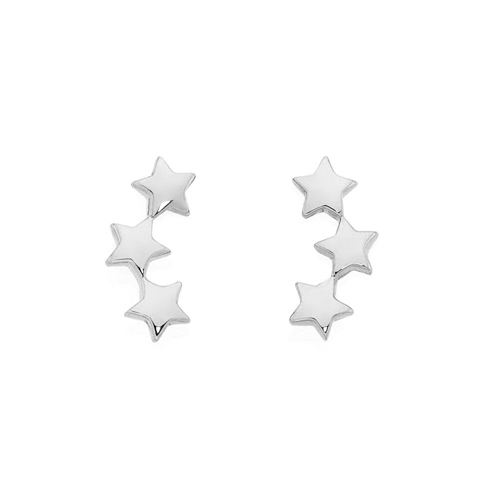 925 sterling silver earrings "Stars"