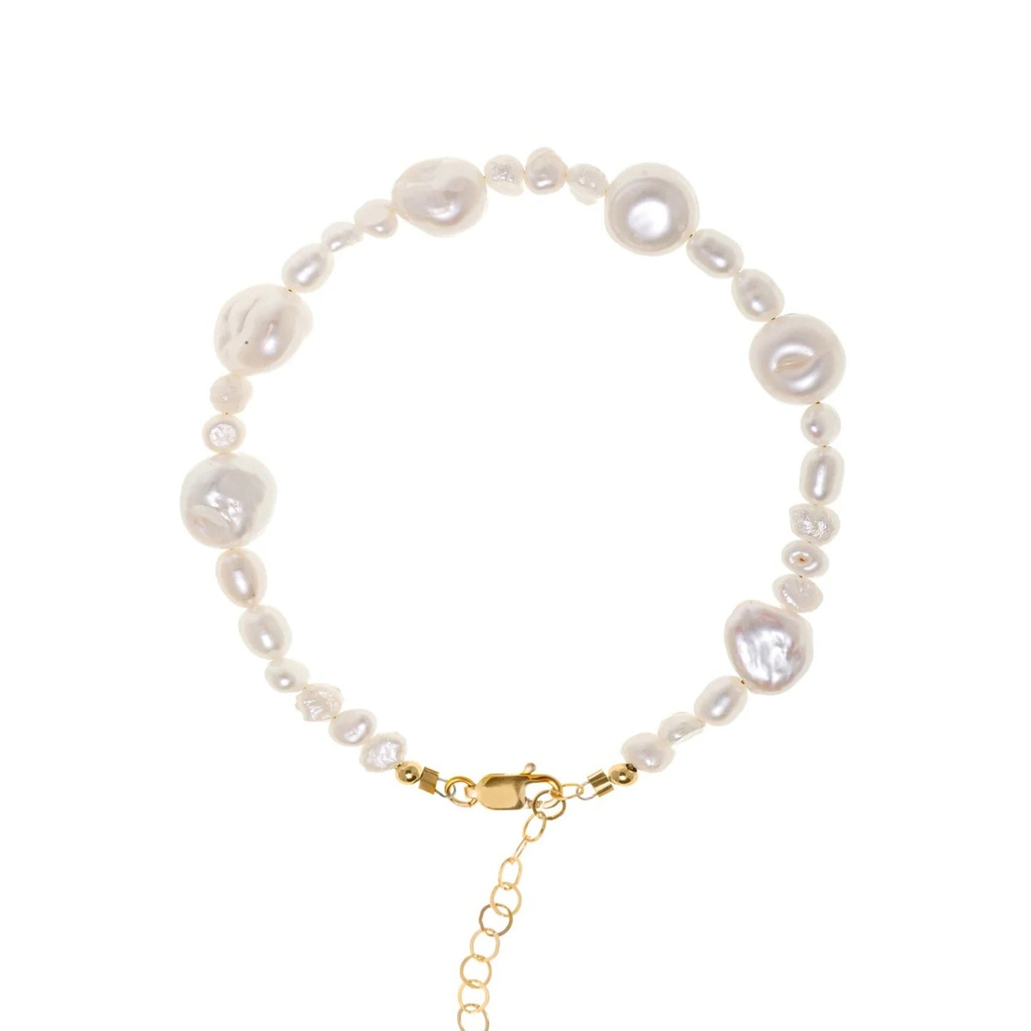 Natural pearl bracelet
