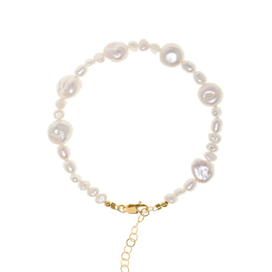 Natural pearl bracelet