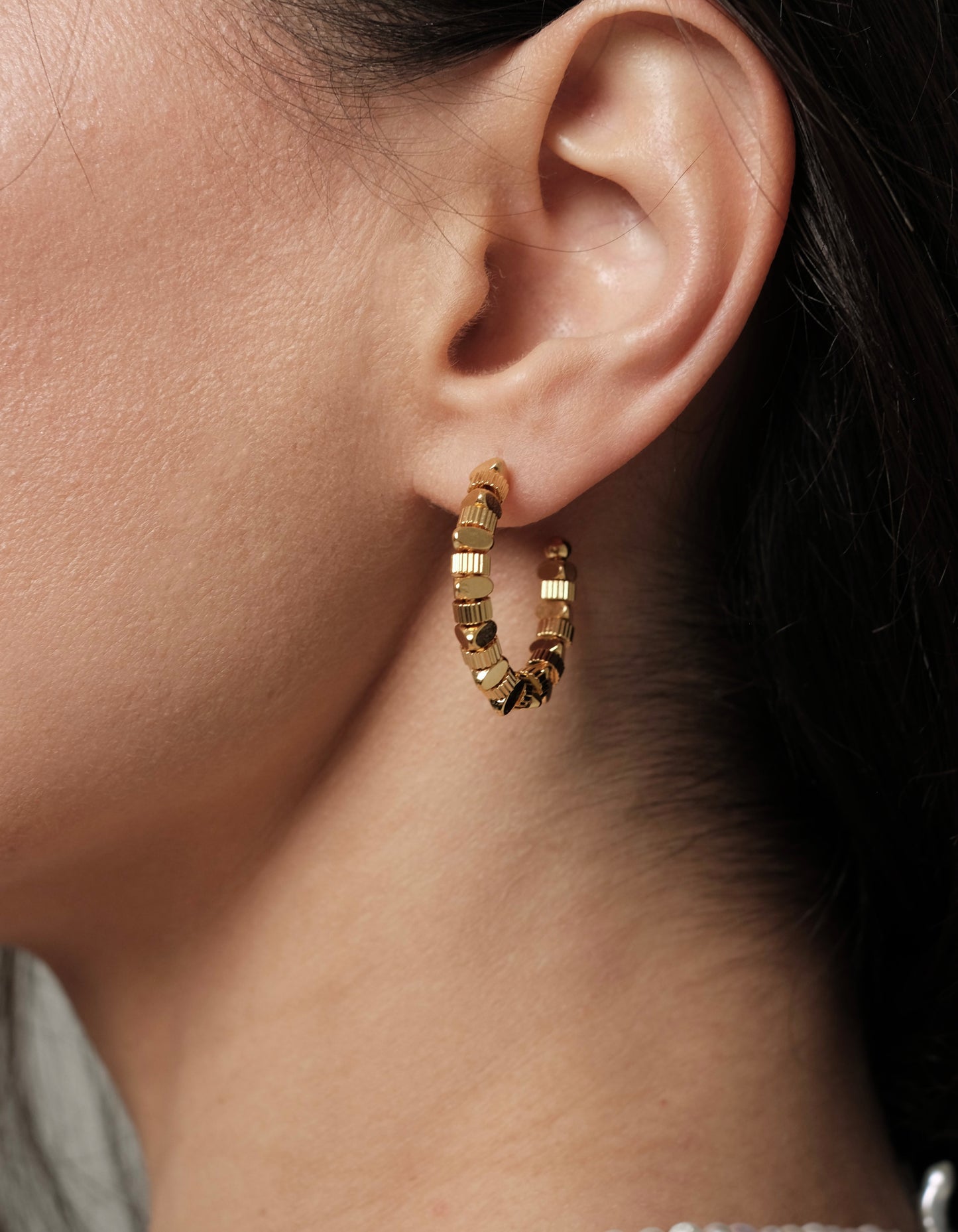 Earrings "Golden Hoop"