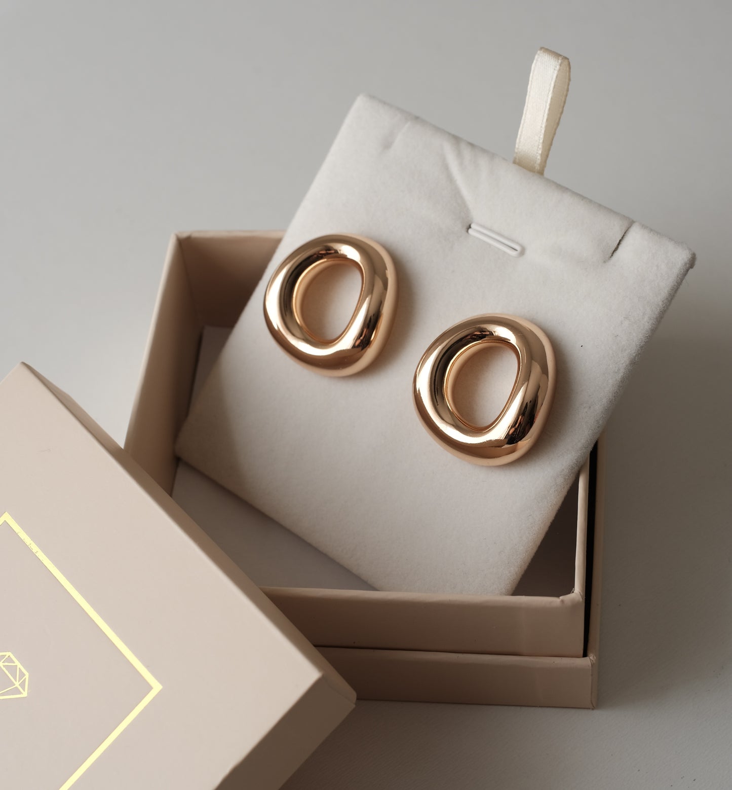 Earrings "Round"