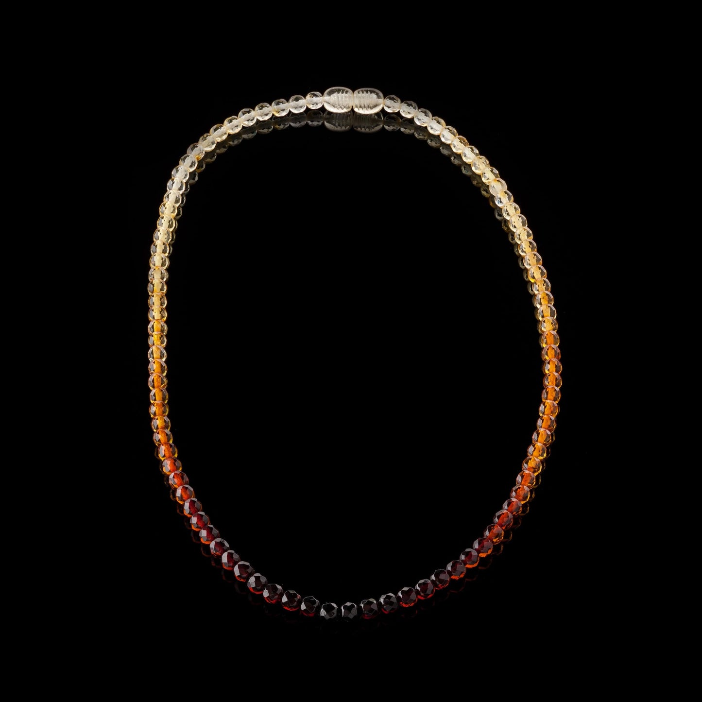 Merevaigust kaelaehe "Dolce faceted"