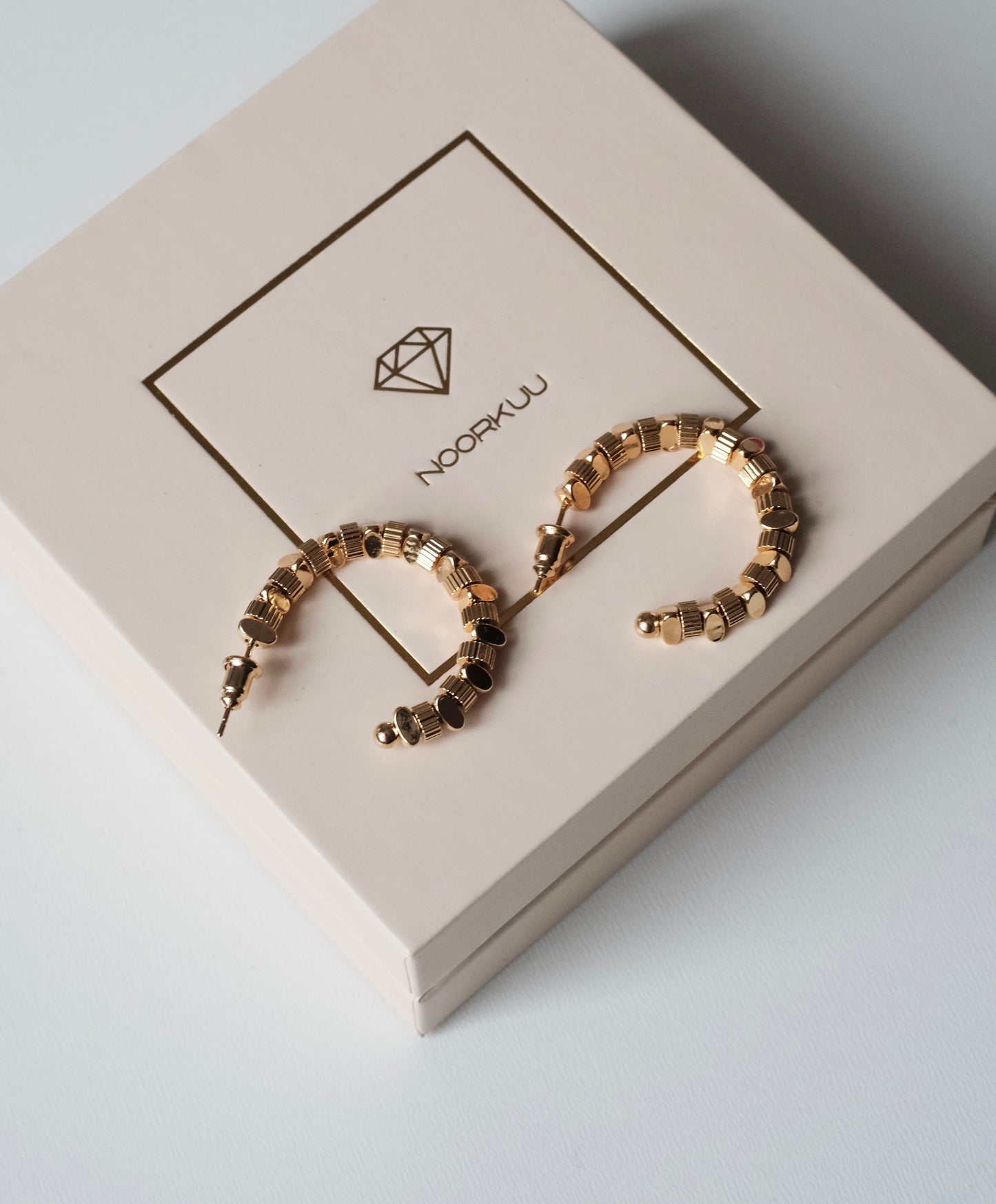 Earrings "Golden Hoop"