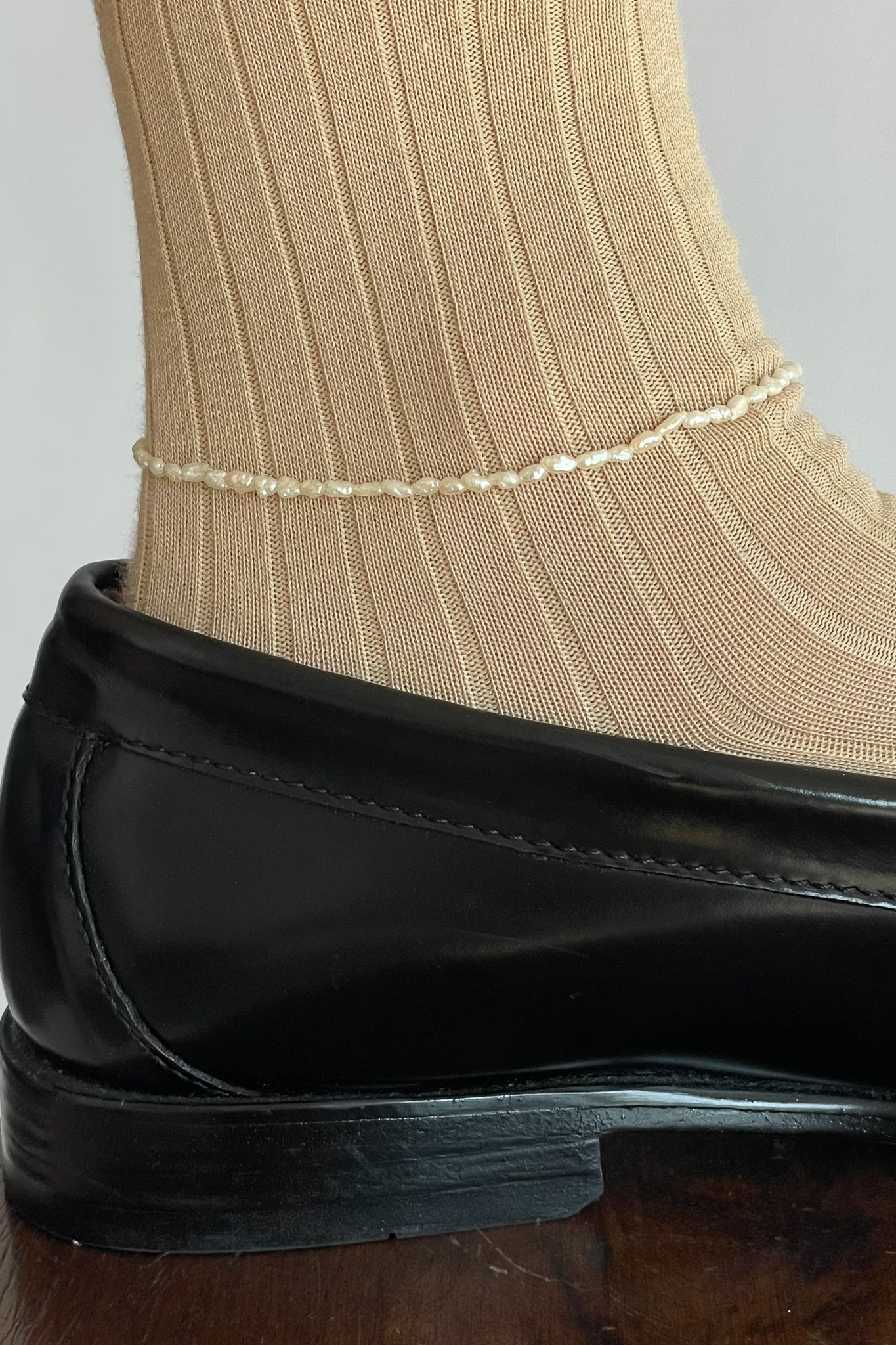 Pärlitest jalavõru  "Rice"