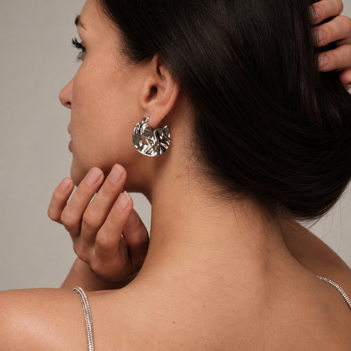 Kõrvarõngad "Loly silver"