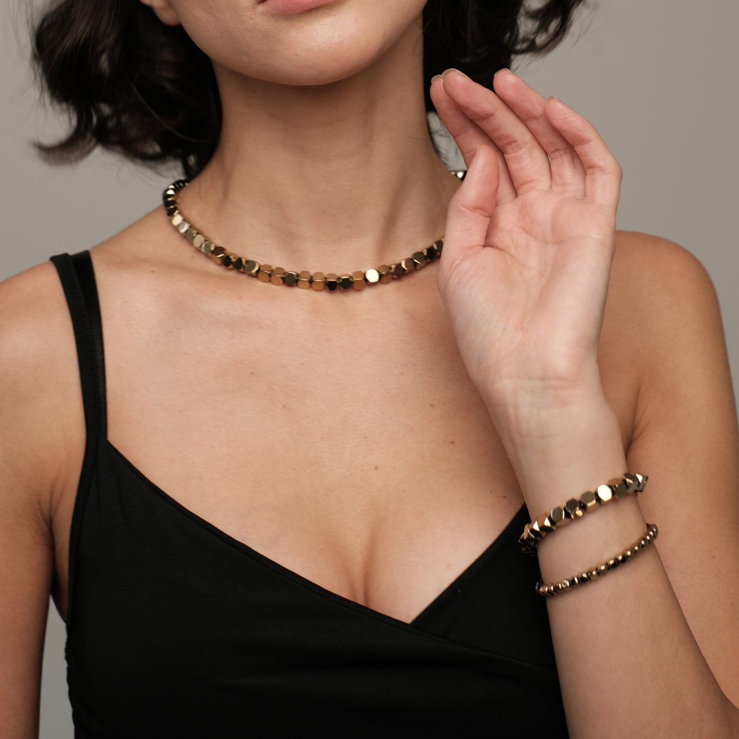 Hematite bracelet 10