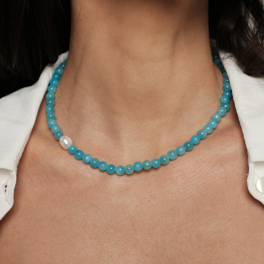 Necklace "Blue"