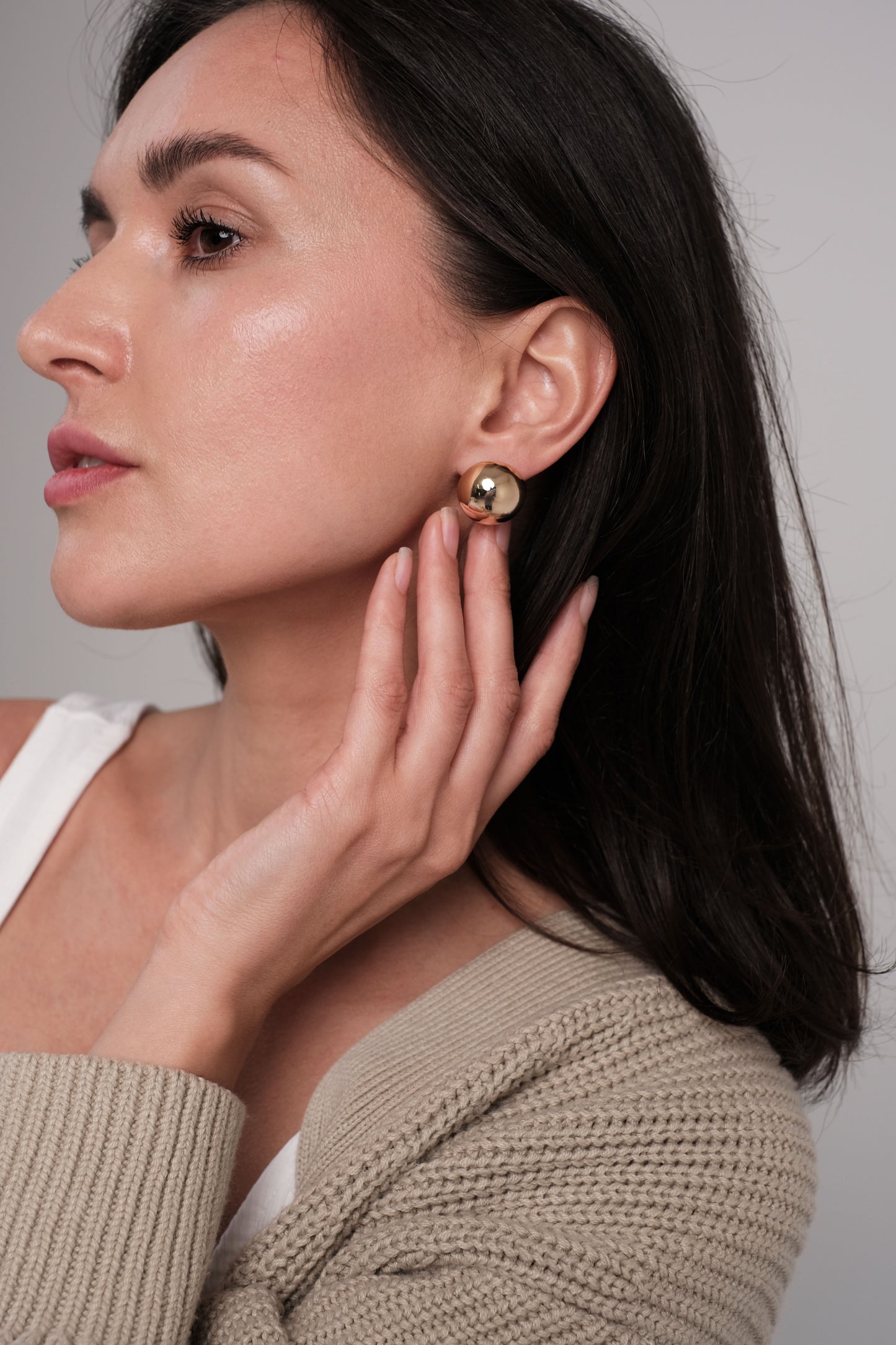 Earrings "Big bubble"