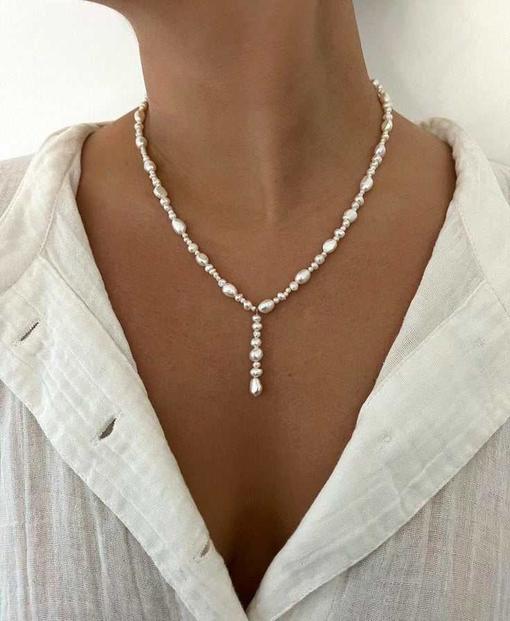 Neregulāru pērļu kaklarota "Luisiana"