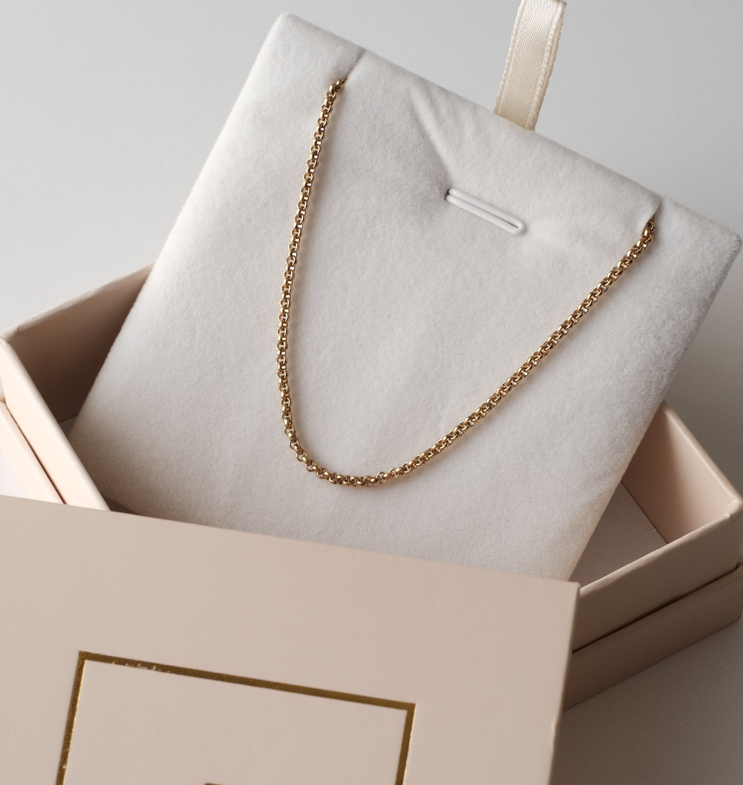 Gold plated necklace "Summer chain"