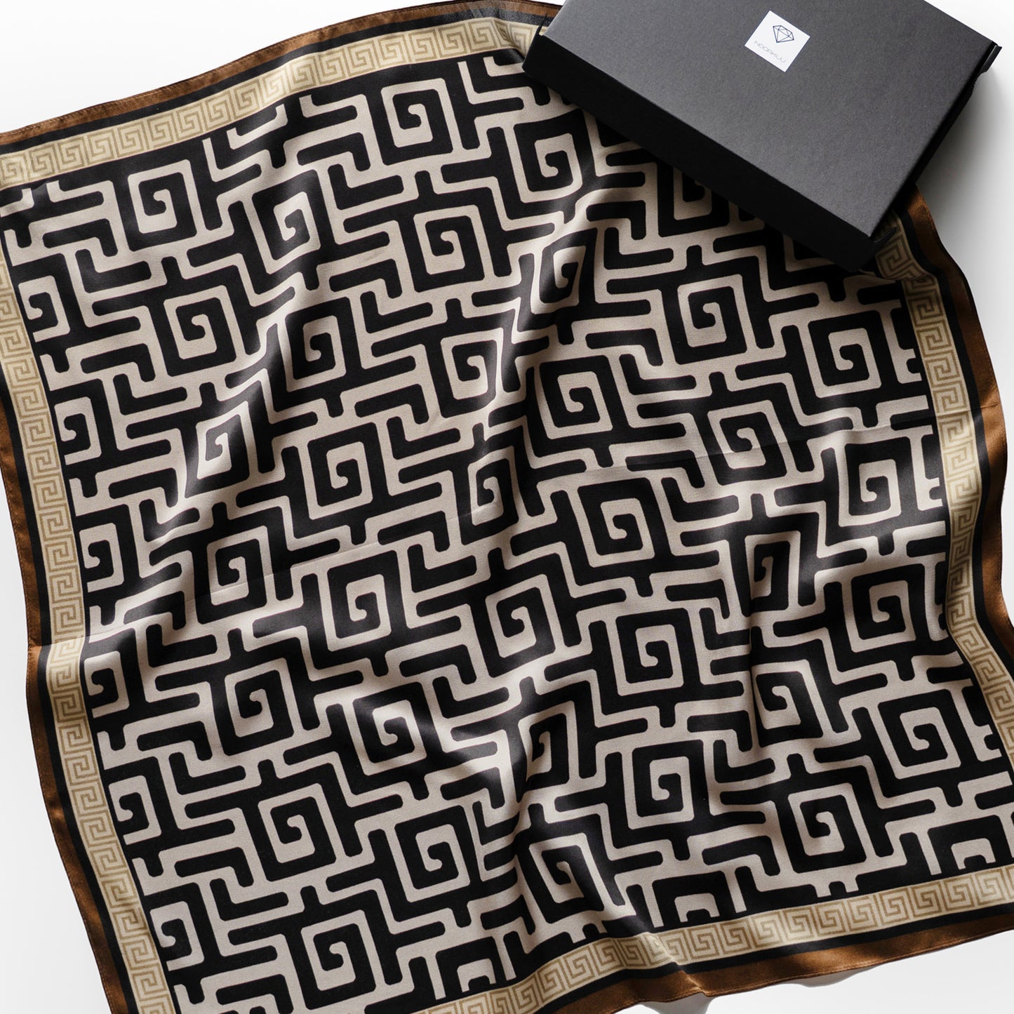 100% silk scarf "Stylish”