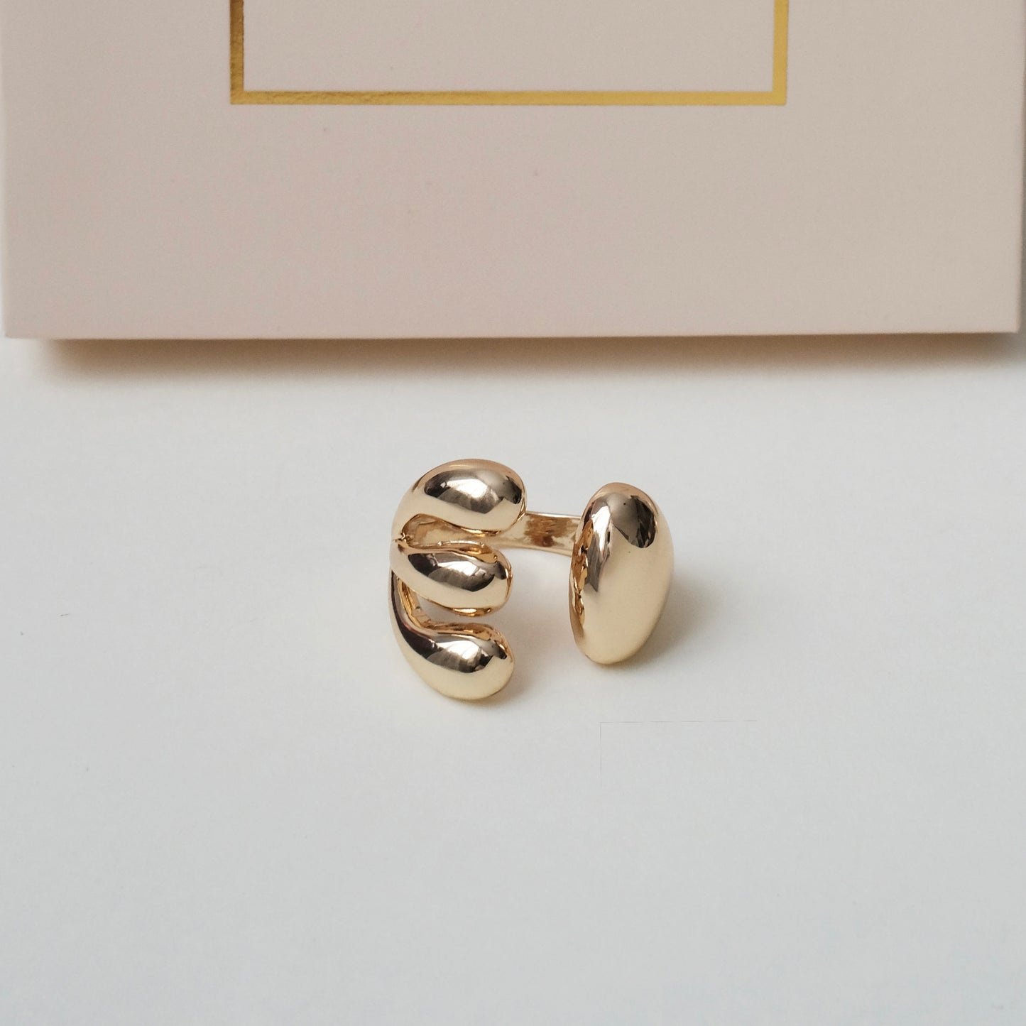Gold plated ring