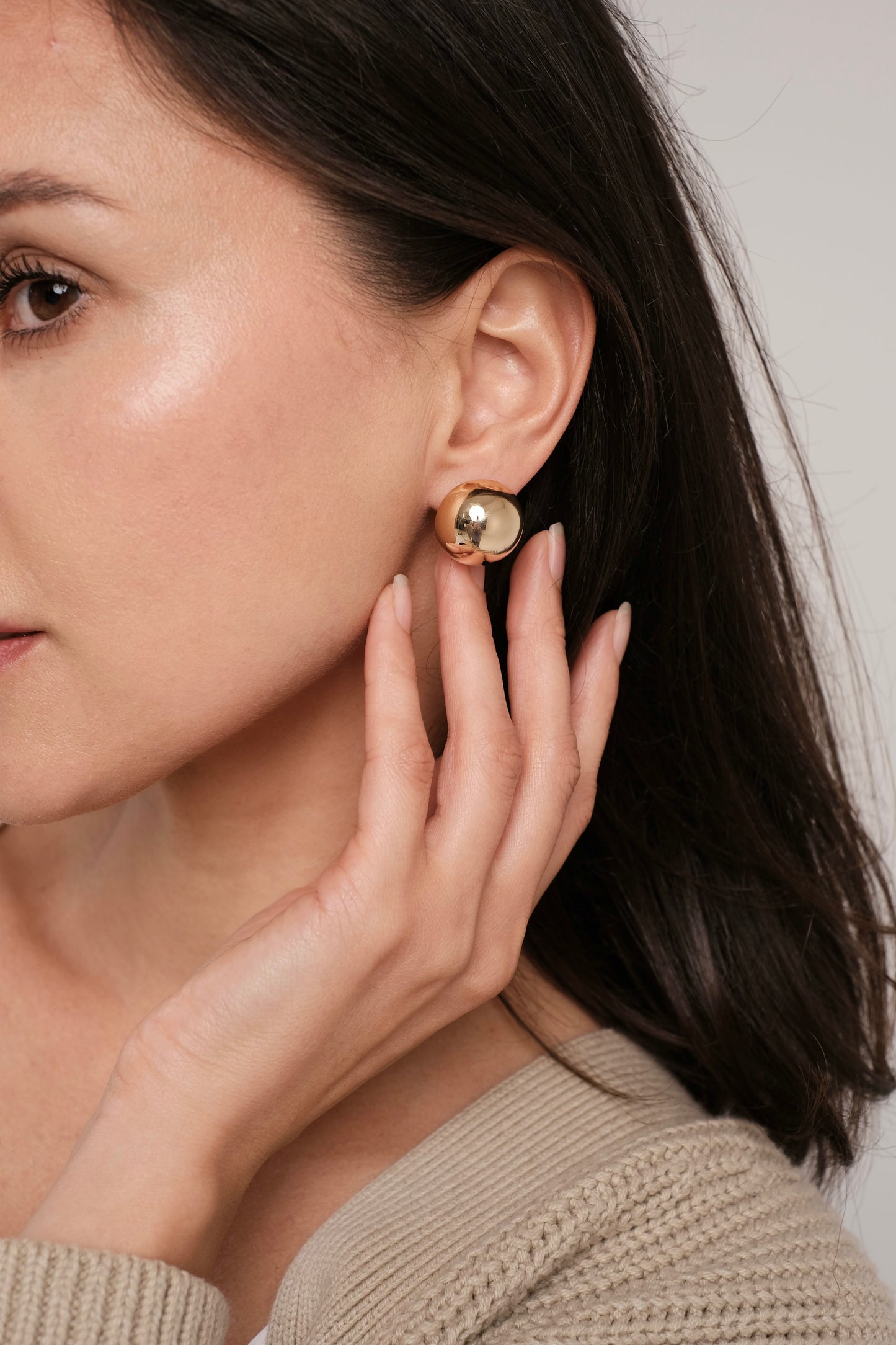 Earrings "Big bubble"