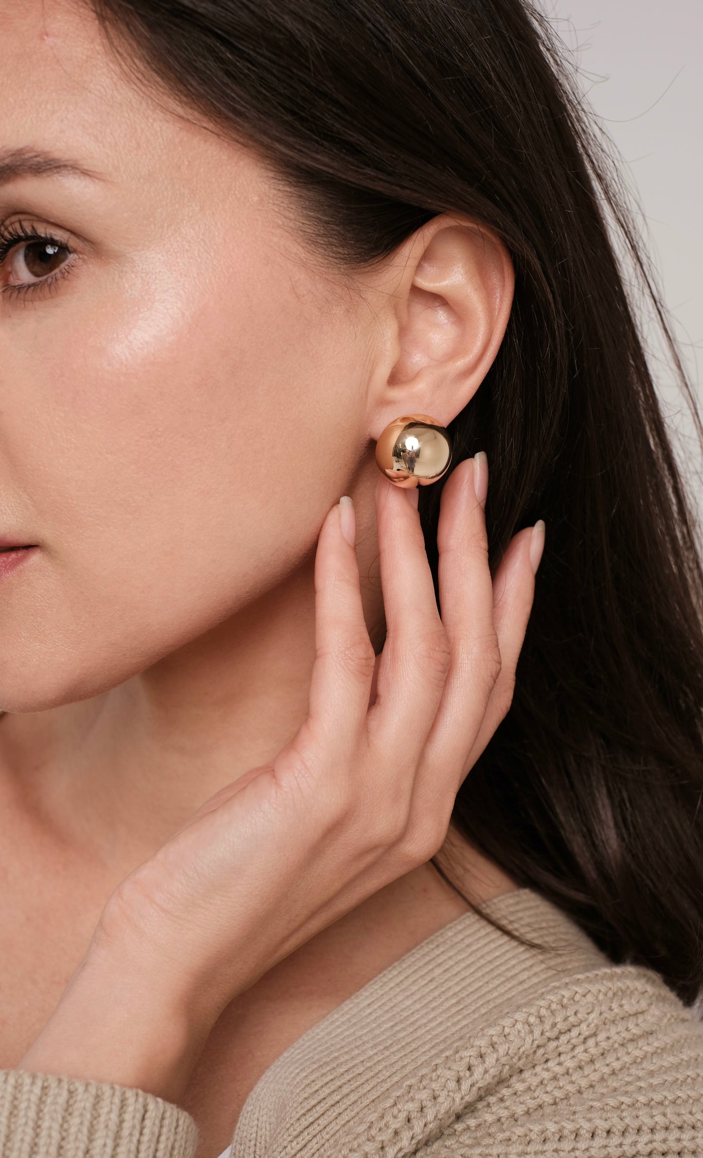 Earrings "Big bubble"